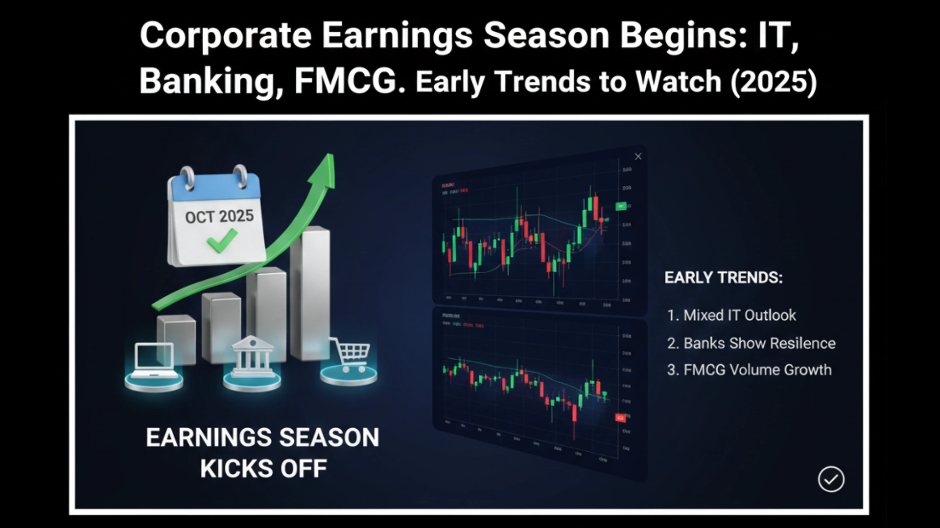 Corporate Earnings Season Begins: IT, Banking, FMCG. Early Trends to Watch (2025)